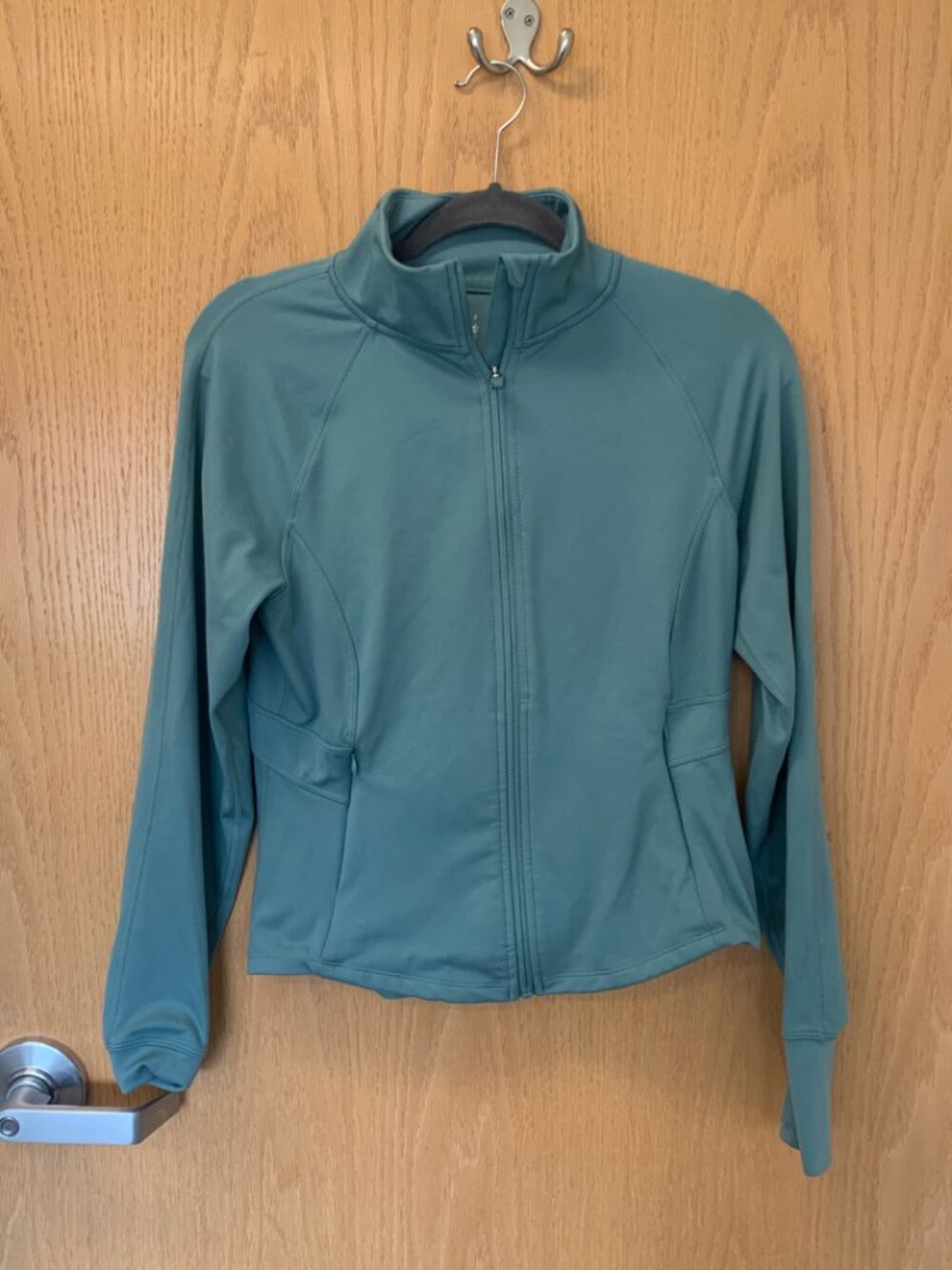 Jockey Teal Zip Athletic Jacket S | Like New